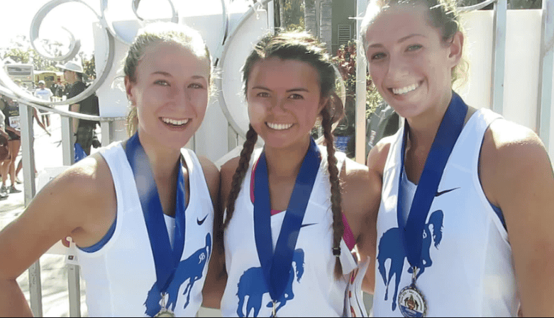 Fallbrook Cross Country Runner Brook High School Girl won medals
