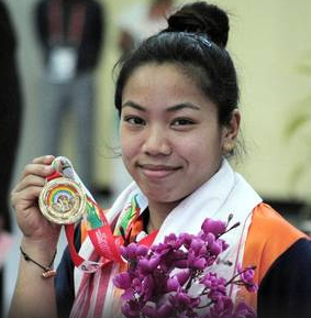 India's first weightlifting gold medal