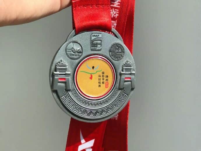 3M Half Marathon’s celebration medal