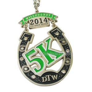 Combination Diamond Custom 5K Running Sports Medals