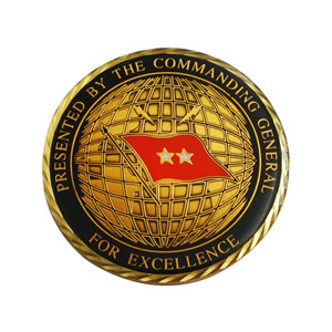 Factory price round shape military challenge coins