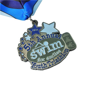 Youth Triathlon Swimming Medals For 5K Smiles