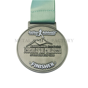 Atzlan Athletics Soft Enamel Custom Finisher Medals