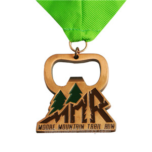 Design Your Own Award Mountain Run Ribbon Medal