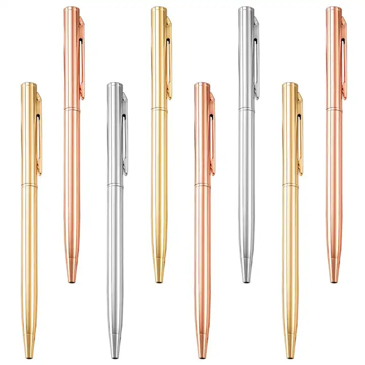 New Arrival Cheap Stationery Customized Logo Ballpoint Pen Metal Ballpoint Pen With Logo