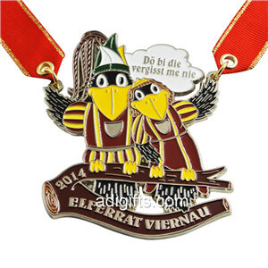 Promotional Gift Custom Cutout Carnival enamel medal
