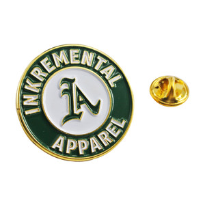 Wholsales custom round shape lapel pins with different plated