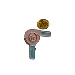 Copper plated custom soft enamel pins with logo