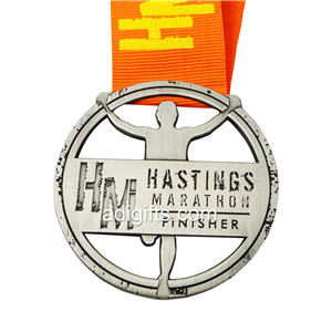 Running Marathon Finisher Award Medal