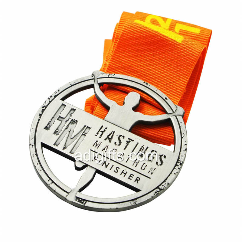 Running Marathon Finisher Award Medal