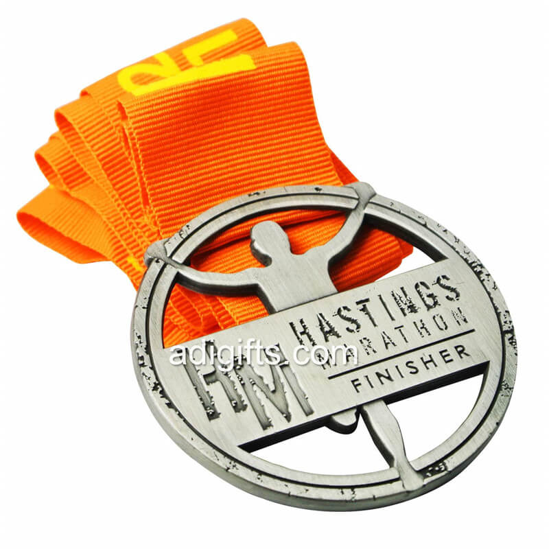Running Marathon Finisher Award Medal