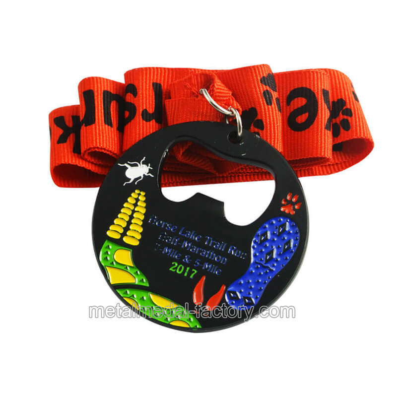custom sport medals with bottle opener