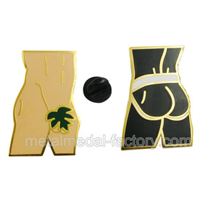 Imitation/Hard Enamel Custom Sexy Design Lapel Pins