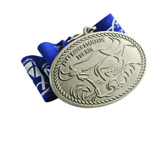 Elks Rooeo Stampete Fun Run Design Your Own Medal Online