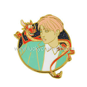 Enamel Pins Manufacturer Custom Hard Enamel Kpop Lapel Pin