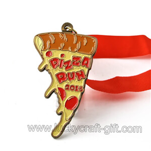 custom zinc alloy soft enamel marathon metal holders for running medals